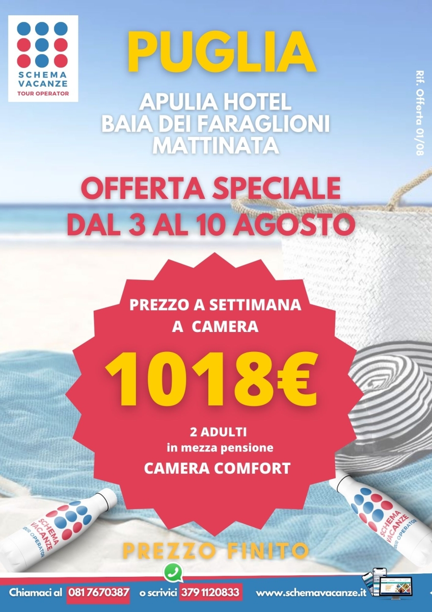 Apulia Hotel Baia Dei Faraglioni